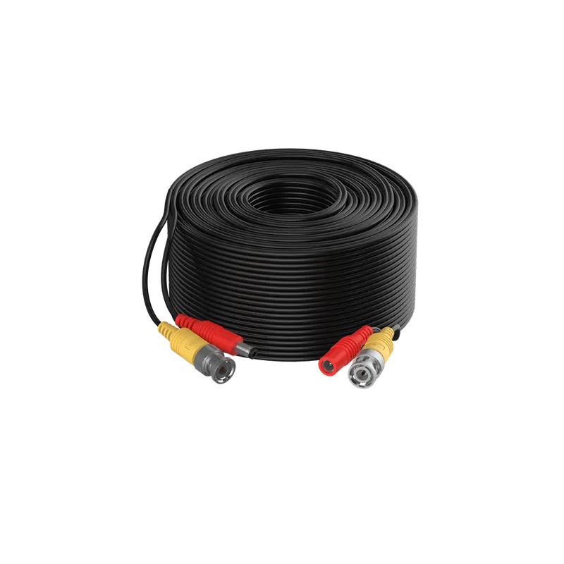 DH-PFM942I-50-5. ROLLO DE CABLE COAXIAL DAHUA CON ALIMENTACIÓN 50MTS.