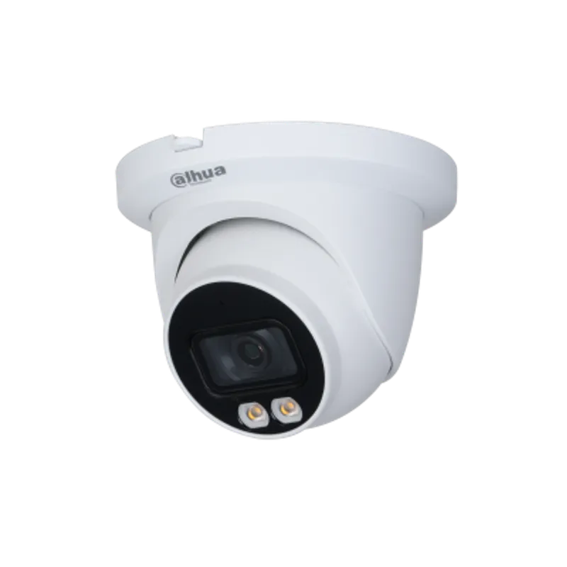 CAMARA DAHUA IP FULL COLOR 4MP 2.8MM LED 30M POE MIC INT DH-IPC-HDW3449TMN-AS-LED-0280B.