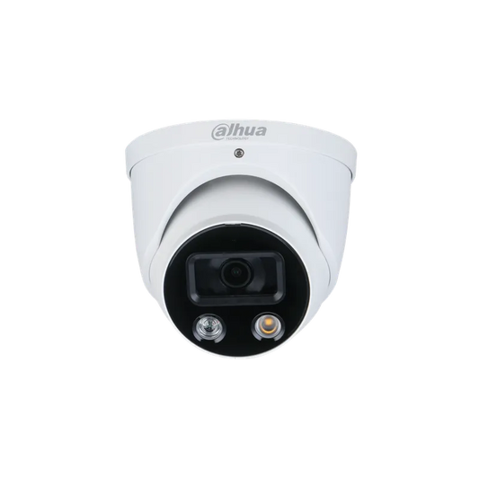 Camara IP Domo Dahua Active Deterrence WizSense 2MP Lente 2.8mm WDR PO DH-IPC-HDW3249HN-AS-PV-0280B.