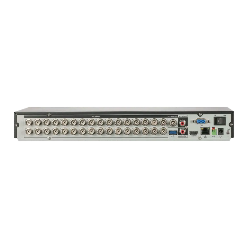 DH-XVR5232AN-I3. XVR 32CH DAHUA. 2HHD DE HASTA 16TB C/U. (AI) INTELI. ARTIFI. WIZ SENSE. AUDIO.