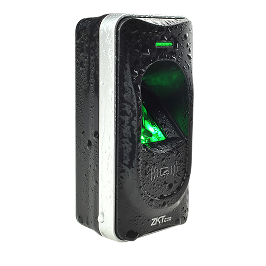 FR1200. Lector biométrico esclavo de huella y tarjeta rfid ic 125Khz, ip65, instalación sobrepuesta.