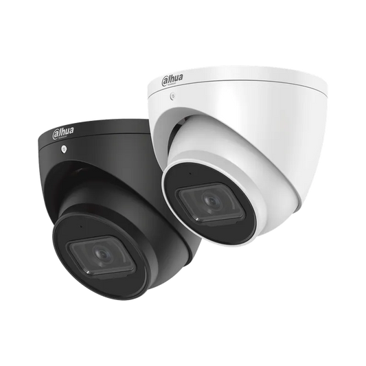 Camara Ip 4mp tipo domo IR LED 50m Proteccion IP67 lente fijo 2.8mm DH-IPC-HDW3441EMP-S-0280B-S2.