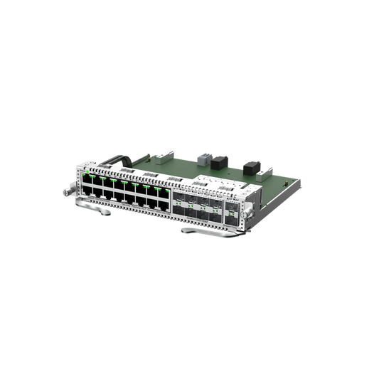 M6000-16GT8SFP2XS. Slot Modular para NBS6002 con 16 puertos de cobre, 8 puertos SFP 1Gbps, 2 Puertos