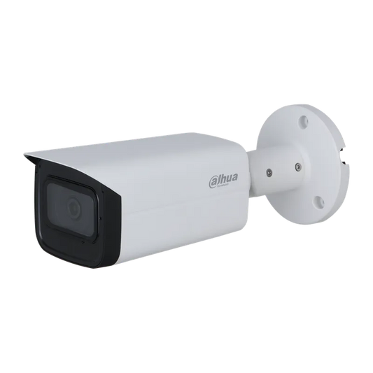 Camara HDCVI bullet 5MP lente fijo 3.6mm Proteccion IP67 IR 80m DH-HAC-HFW2501TUN-A-0360B-S2.