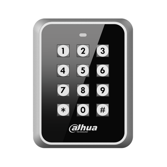 DHI-ASR1101M-V1. Lector de tarjetas RFID soporta claves de acceso soporta RS-485 Wiegand 34