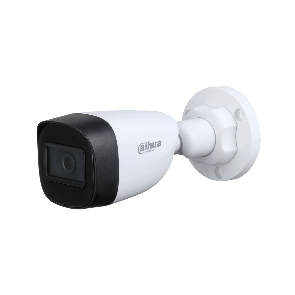 Camara HDCVI tipo bullet de 8MP Mic, incorporado IR30M lente fijo 2.8 DH-HAC-HFW1801CN-A-0280B-S2.
