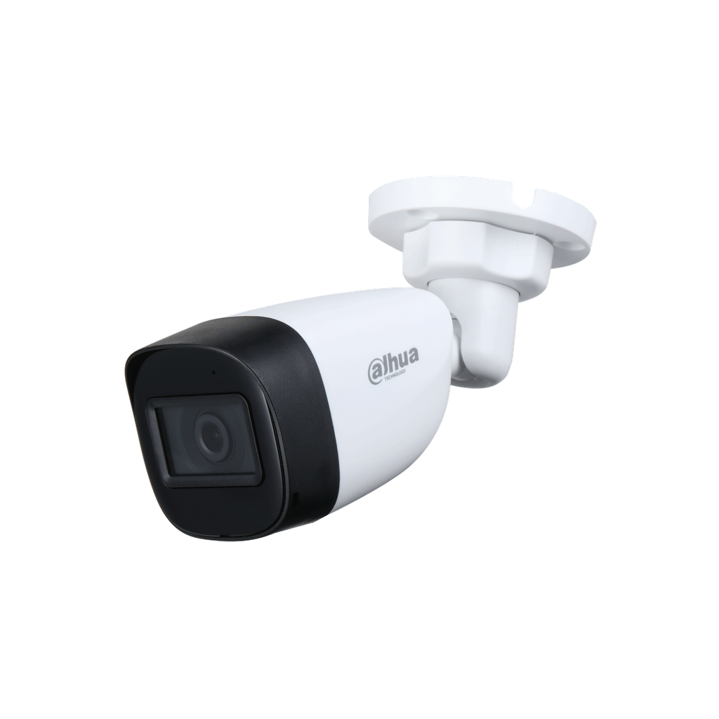 Camara HDCVI tipo bullet de 8MP Mic, incorporado IR30M lente fijo 2.8 DH-HAC-HFW1801CN-A-0280B-S2.