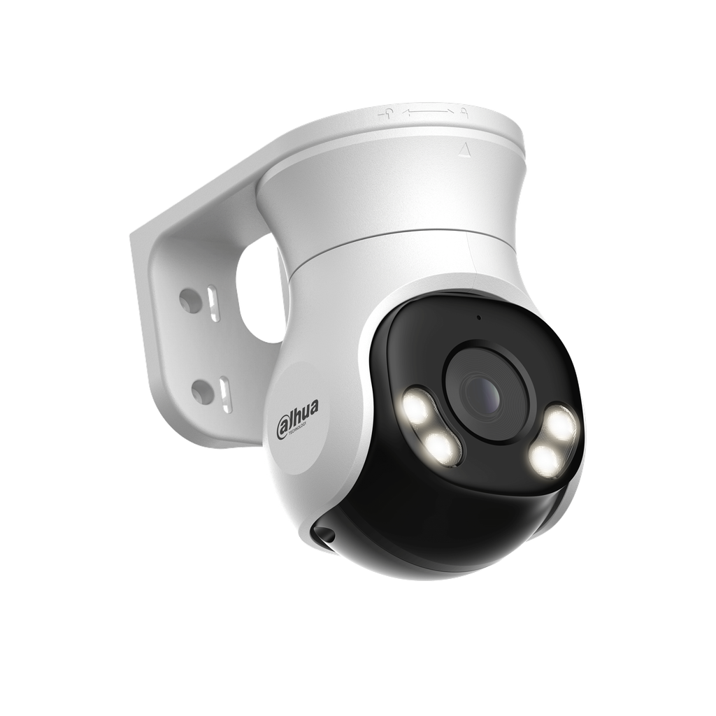 Cámara Dahua PT HDCVI 5 mp lente fijo 2.8mm Iluminacion 40m mic inco DH-HAC-PT1509AN-A-LED-0280B-S2.