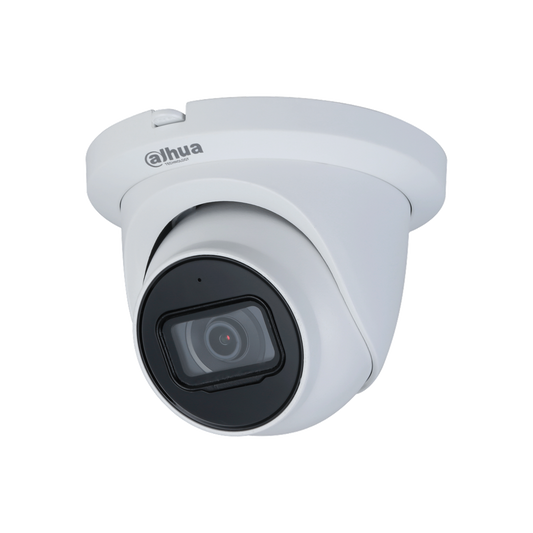 Cámara IP Dahua tipo Eyeball lente fijo 8MP IP67 IR50mt I/O audio I/ DH-IPC-HDW5842TMP-ASE-0280B-S3.