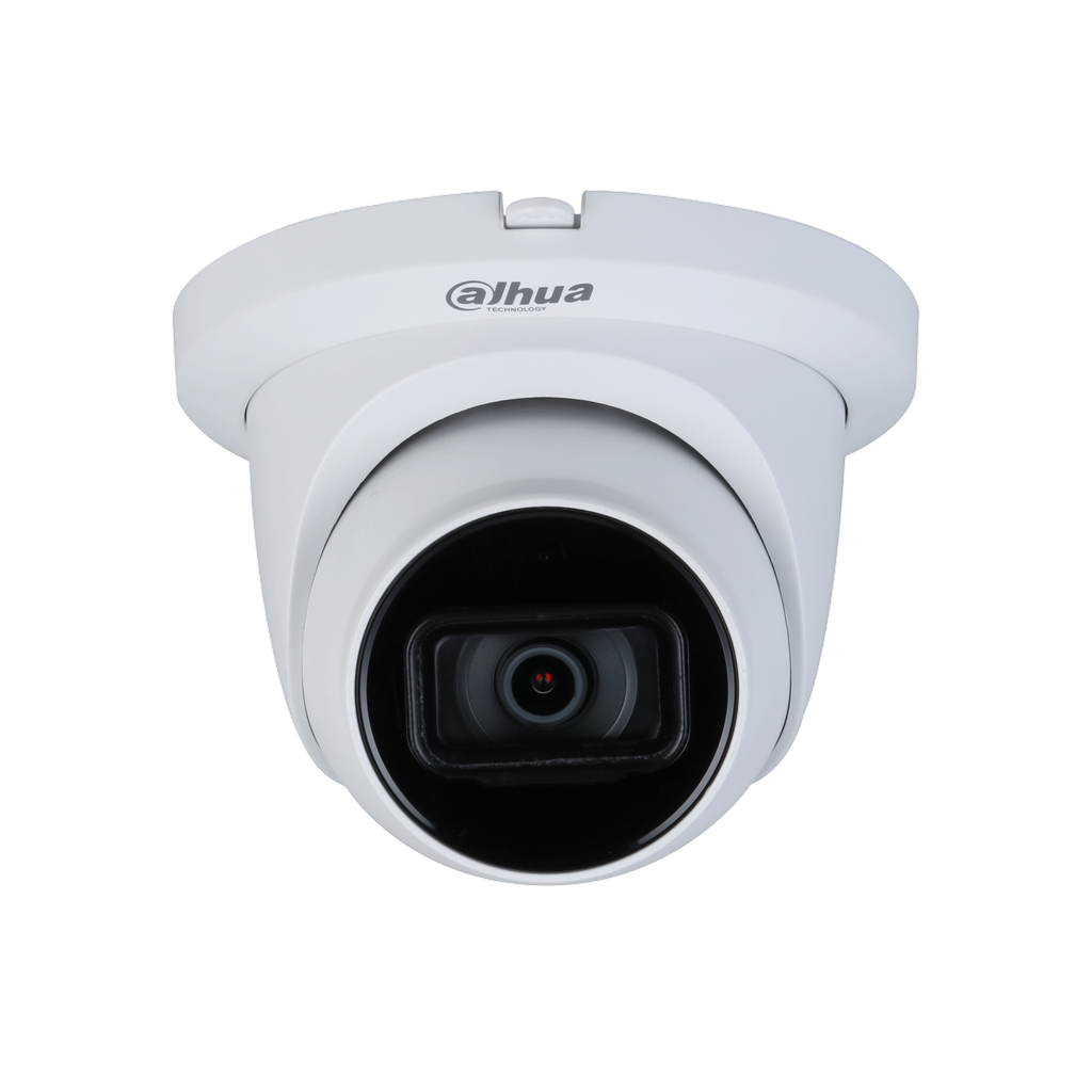 Cámara IP Dahua tipo Eyeball lente fijo 8MP IP67 IR50mt I/O audio I/ DH-IPC-HDW5842TMP-ASE-0280B-S3.