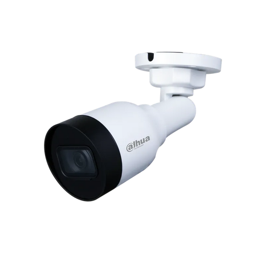Cámara IP bullet 2MP Full color lente fijo 2.8mm LED 15M DH-IPC-HFW1239S1P-LED-0280B-S5-QH2.
