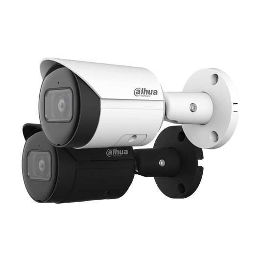 Camara Ip Dahua bullet 8MP lente fijo IP67 IR30mt soporta IVS. DH-IPC-HFW2841SP-S-0280B.