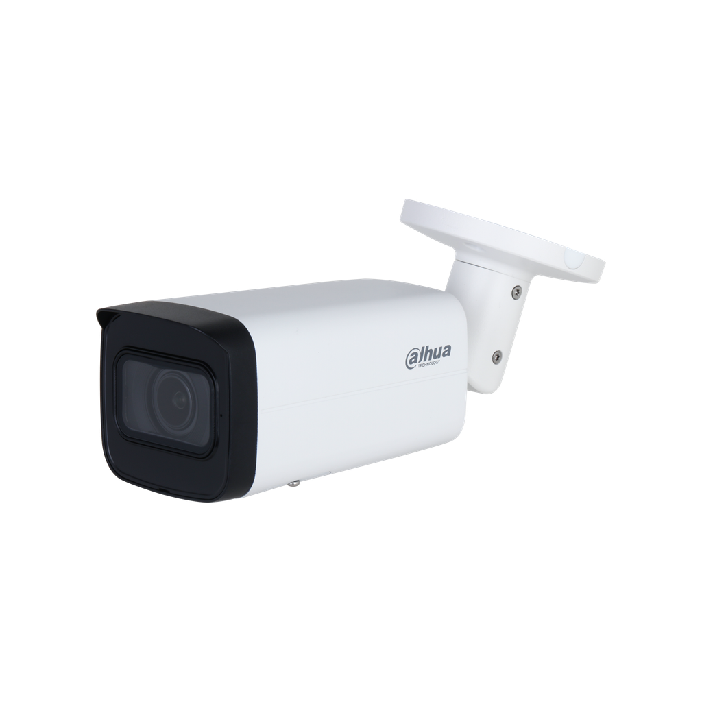 Cámara IP Dahua tipo bullet lente varifocal 8MP IP67 I/O alarma I/O audio sopor DH-IPC-HFW2841TP-ZS.