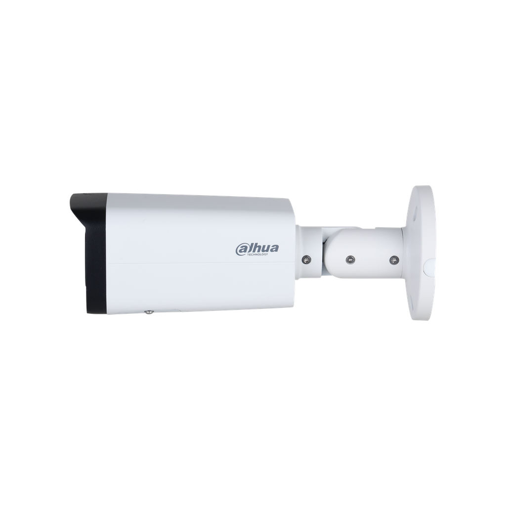 Cámara IP Dahua tipo bullet lente varifocal 8MP IP67 I/O alarma I/O audio sopor DH-IPC-HFW2841TP-ZS.