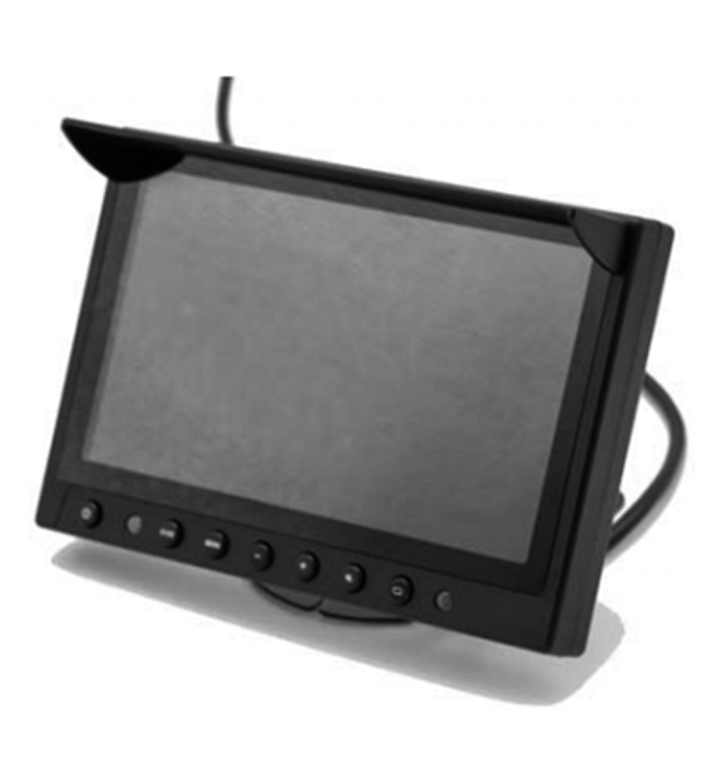DHI-MLCDF7-E. Monitor 7" de Cristal liquido (LCD) para dispositivos moviles, conector M12 A-coding
