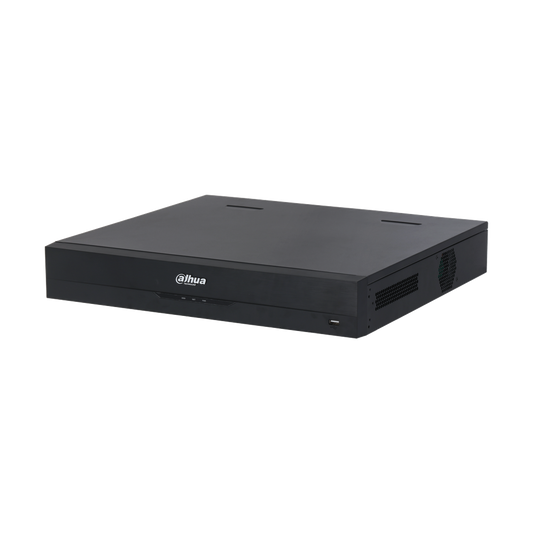 DHI-NVR4416-EI. NVR 16 canales Dahua soporta 4 HDD hasta 16TB soporta IA by cámara y NVR