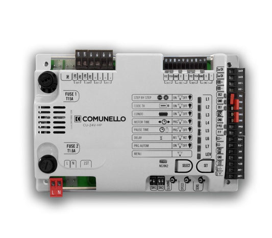 Unidad de control para actuadores electromecánicos versión 24V HP para sistemas de 1 o 2 CU-24V-HP.