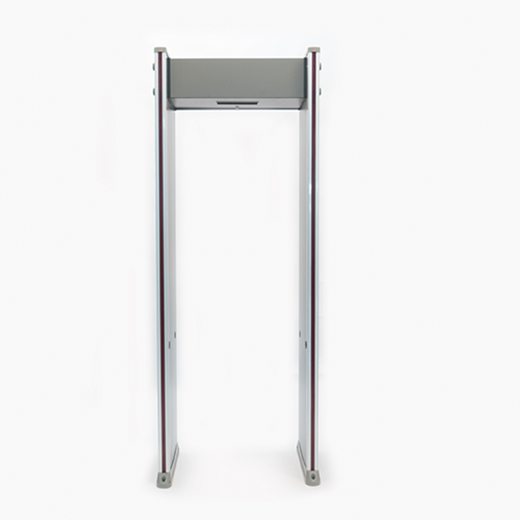 ZK-D3180. arco detector de metales, 18 zonas, pantalla led, control remoto, indicadores led laterale