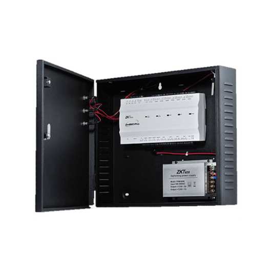 inbio460 Pro Package B. controlador de acceso biométrico 4 puertas con gabinete, push, verificación