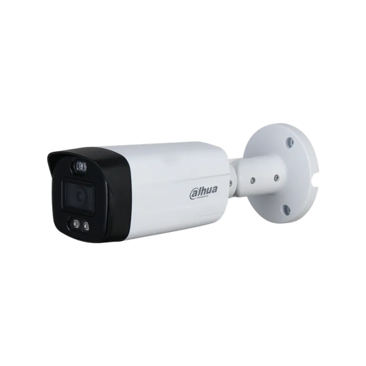 Camara HDCVI bullet Dahua 2MP Active Deterrence dual iluminación. DH-HAC-ME1239THN-A-PV-0280B-S2.