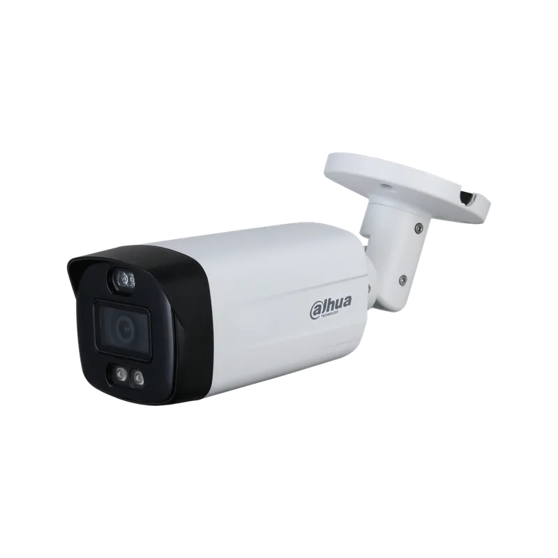Camara HDCVI bullet Dahua 2MP Active Deterrence dual iluminación. DH-HAC-ME1239THN-A-PV-0280B-S2.