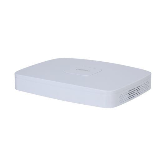 DHI-NVR2108-8P-S3. NVR 8 canales, 8 puertos PoE soporta 1 HDD hasta 16TB IA mediante camaras (soport