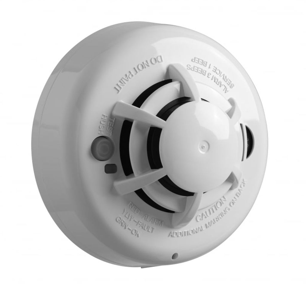 PG9936. Sensor de Humo y Tempratura Inalambrico DSC PowerG 915Mhz